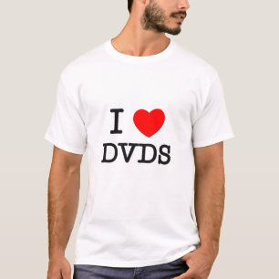 私はDvdsを愛します Tシャツ