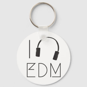 私はEDMが大好き キーホルダー