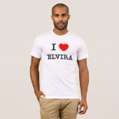 私はElviraを愛します Tシャツ (正面フル)