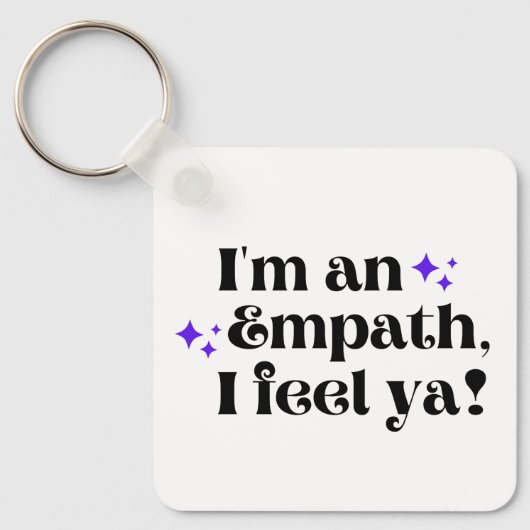 私はEmpath I Ya 感じ Keychainだ キーホルダー (正面)