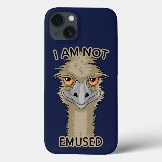 私はEmuプンおもしろいを思い出さない Case-Mate iPhoneケース (裏面)