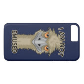 私はEmuプンおもしろいを思い出さない Case-Mate iPhoneケース (裏面(横))