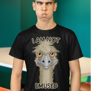 私はEmuプンに熱中していない Tシャツ