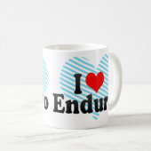 私はEnduroを愛します コーヒーマグカップ (正面右)