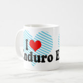 私はEnduroを愛します コーヒーマグカップ (正面左)