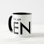 私はENFJ – パーソナリティ・タイプ マグカップ (正面左)