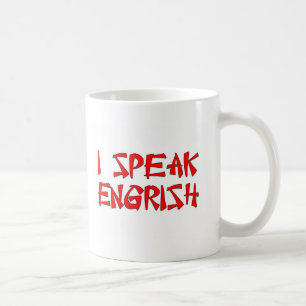 私はEngrishを話します コーヒーマグカップ