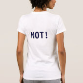 私はERGING… I愛ERGING… I愛ERGINGを.....愛します Tシャツ (裏面)