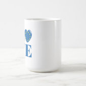 私はEUが大好き コーヒーマグカップ (中央)