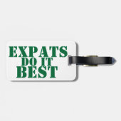 私はEXPATの荷物のラベルです ラゲッジタグ (裏面横)