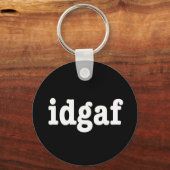 私はF与え*ckではない キーホルダー (正面)