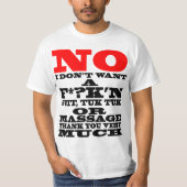 私はF*がほしいと思いませんか。K'Nのスーツ、TUK TUKまたは… Tシャツ (正面)