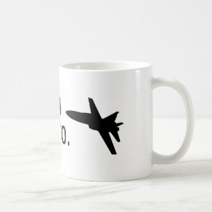 私はF-18のbroです コーヒーマグカップ