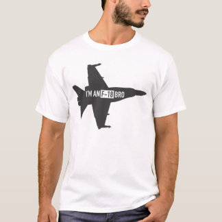 私はF-18 Broです Tシャツ