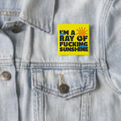 私はF*ingサンシャインボタンのレイだおもしろい- 缶バッジ (インサイチュ)