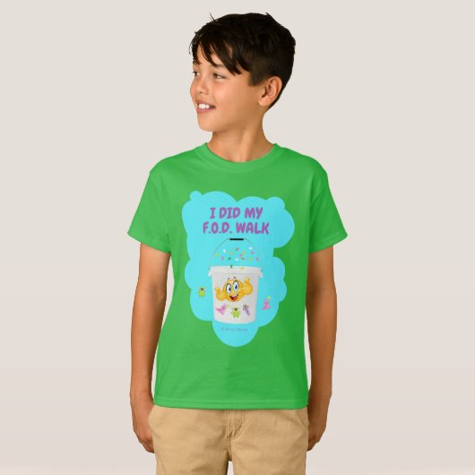 私はF.O.D.を行った。ウォーク（外部オブジェクトの破片） Tシャツ (正面フル)