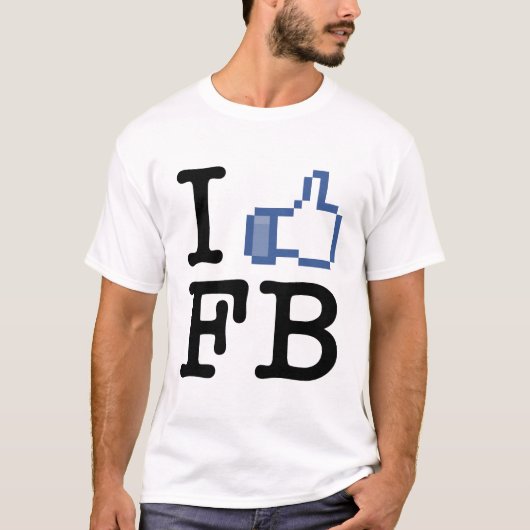 私はFBのTシャツを好みます Tシャツ (正面)