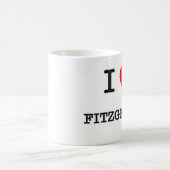 私はFitzgeraldを愛します コーヒーマグカップ (中央)