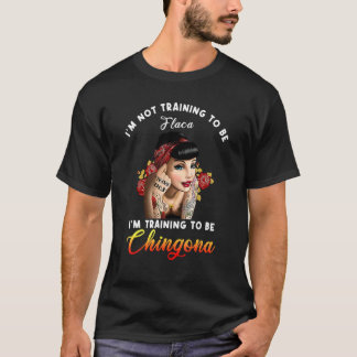 私はFlacaアパレルになる訓練を受けていない Tシャツ