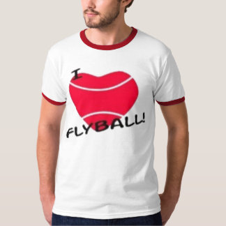 私はFLYBALLを愛します Tシャツ