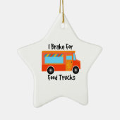 私はFoofのトラックのためにブレーキがかかります セラミックオーナメント (右)