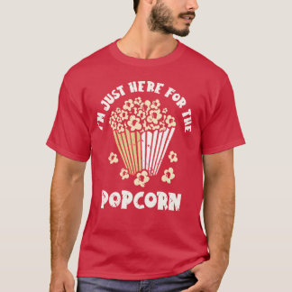 私はForheポップコーンシネマ映画ナイトギル Tシャツ
