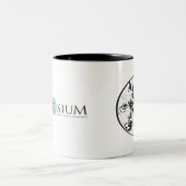 私はFoucaltのマグを愛します ツートーンマグカップ (中央)