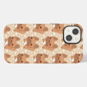 私はFrenchie愛します iPhoneケース (裏面横)