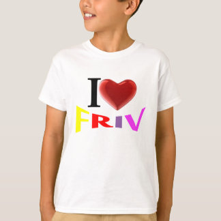 私はFrivが大好き Tシャツ