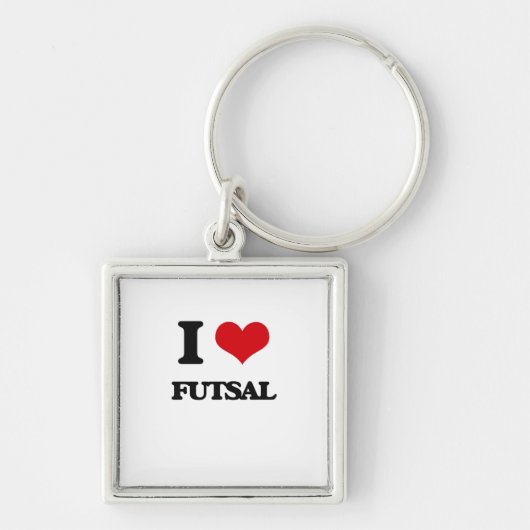 私はFutsalを愛します キーホルダー (正面)
