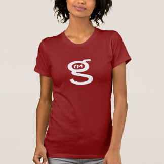私はGのロゴのTシャツです Tシャツ