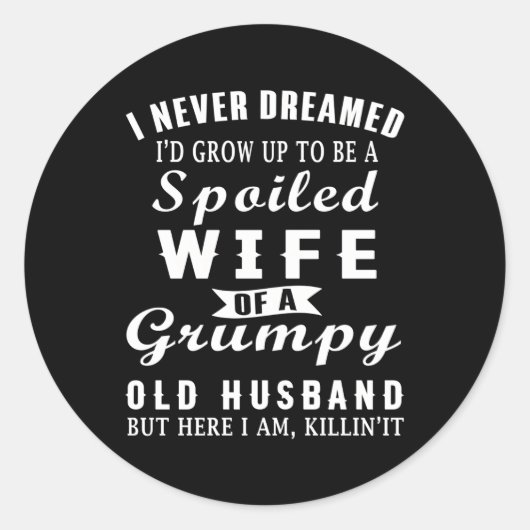 私はGを甘やかして育つとは夢にも思わなかった ラウンドシール (正面)