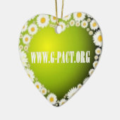 私はG-PACTを愛します セラミックオーナメント (左)