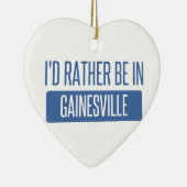 私はGainesville GAにむしろいます セラミックオーナメント (右)