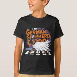 私はGERMAND SHEPHERD boo Tシャツ