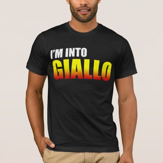 私はGialloにあります Tシャツ (正面)
