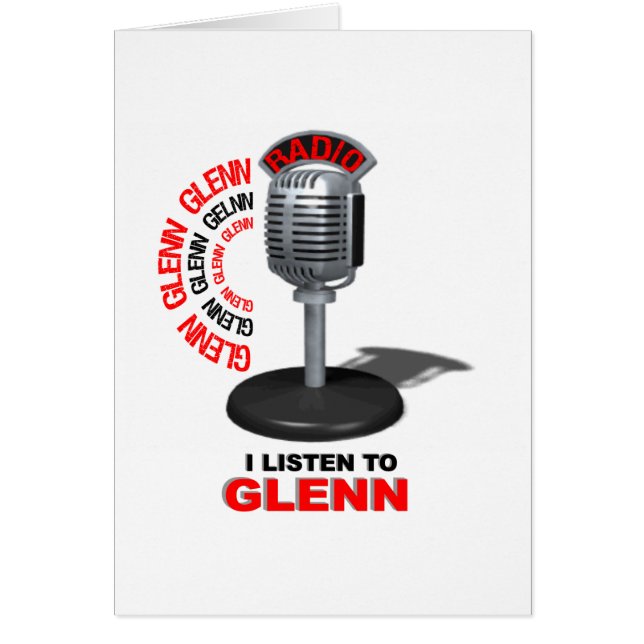 私はGlennの話を聞きます (正面)