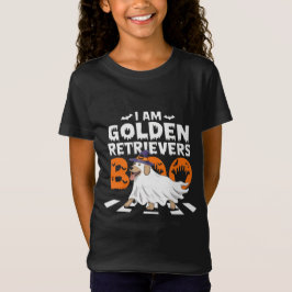 私はGOLDEN RETRIEVERS boo Tシャツ