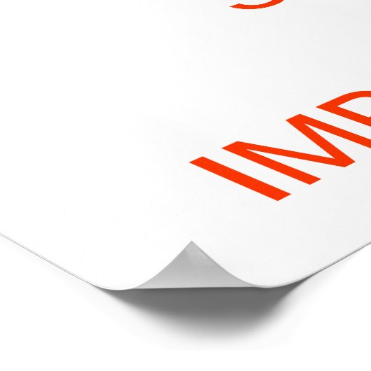 私はGOODI am SMARTI am IMPORTANT ポスター (角)