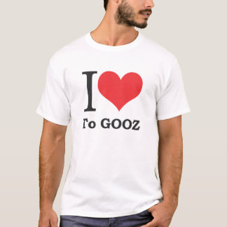 私はGoozに愛します Tシャツ