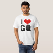 私はGQを愛します Tシャツ (正面フル)