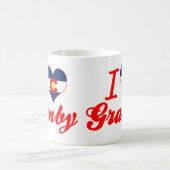 私はGranby、コロラド州を愛します コーヒーマグカップ (中央)