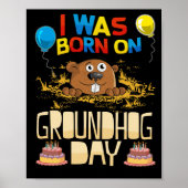 私はGroundhogの生まれ日に行った – Groundhogの誕生日 ポスター (正面)