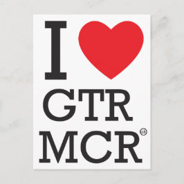 私はGTR MCRが大好きです ポストカード