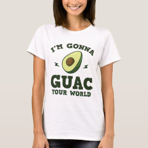 私はGuacにあなたの世界のおもしろいなグアカモーレのアボカド行っています Tシャツ