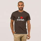私はGuelphを愛します Tシャツ (正面フル)
