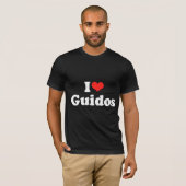 私はGuidosを愛します Tシャツ (正面フル)