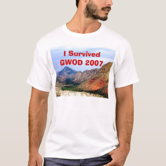 私はGWOD 2007年を生き延びました Tシャツ