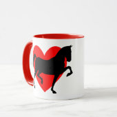 私はHackneysのマグを愛します マグカップ (正面左)