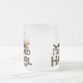 私はHákarlのマグを生き延びました フロストグラスマグカップ (中央)